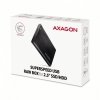 AXAGON Bezśrubowa aluminiowa obudowa zewnętrzna USB 3.2 Gen 1 - SATA 6G dla 2.5 cali SSD/HDD EE25-A6M